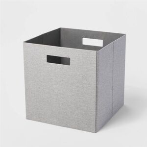 NWT! Brightroom by Target 13” Gray (Fossil) Storage Cube Bin